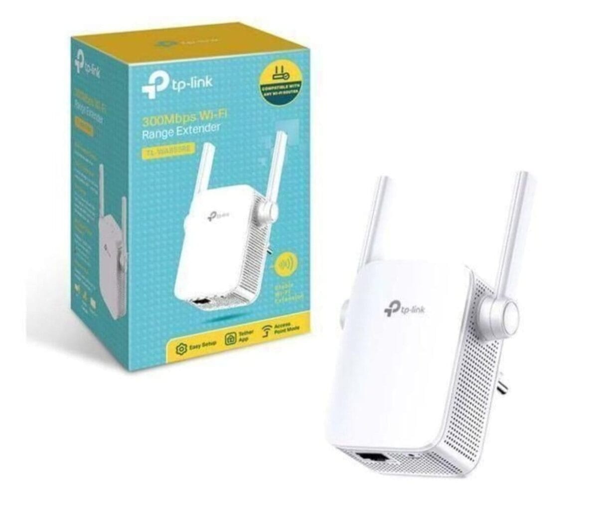 TP-Link TL-WA855RE – Répéteur Wi-Fi N 300 Mbps / Point d’Accès – Extension de Couverture Sans Fil – Image 1