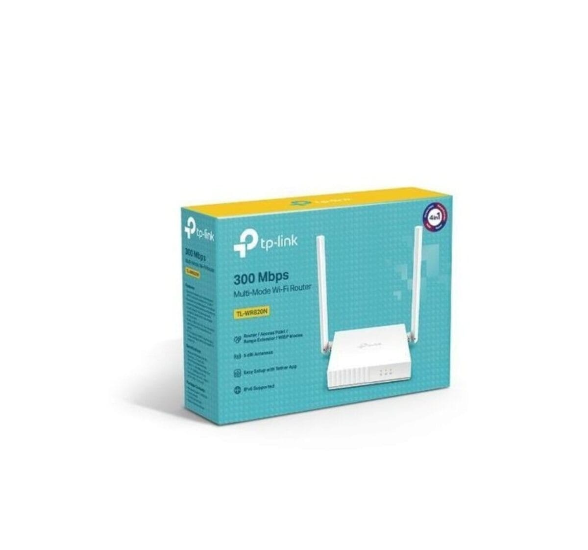 TP-Link TL-WR820N – Routeur Wi-Fi N 300 Mbps Multimode (Routeur / Point d’Accès / Répéteur) – Image 1