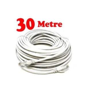 Câble Réseau Ethernet RJ45 CAT6 – 30 Mètres | Haut Débit Gigabit & Longue Portée