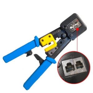 Pince à Sertir Professionnelle RJ45 / RJ12 / RJ11 – Crimping Tool 8P / 6P / 4P pour Câbles Réseau & Téléphone