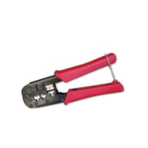 Pince à Sertir RJ11 & RJ45 – Outil de Sertissage Réseau avec Coupe-Câble et Dénudage