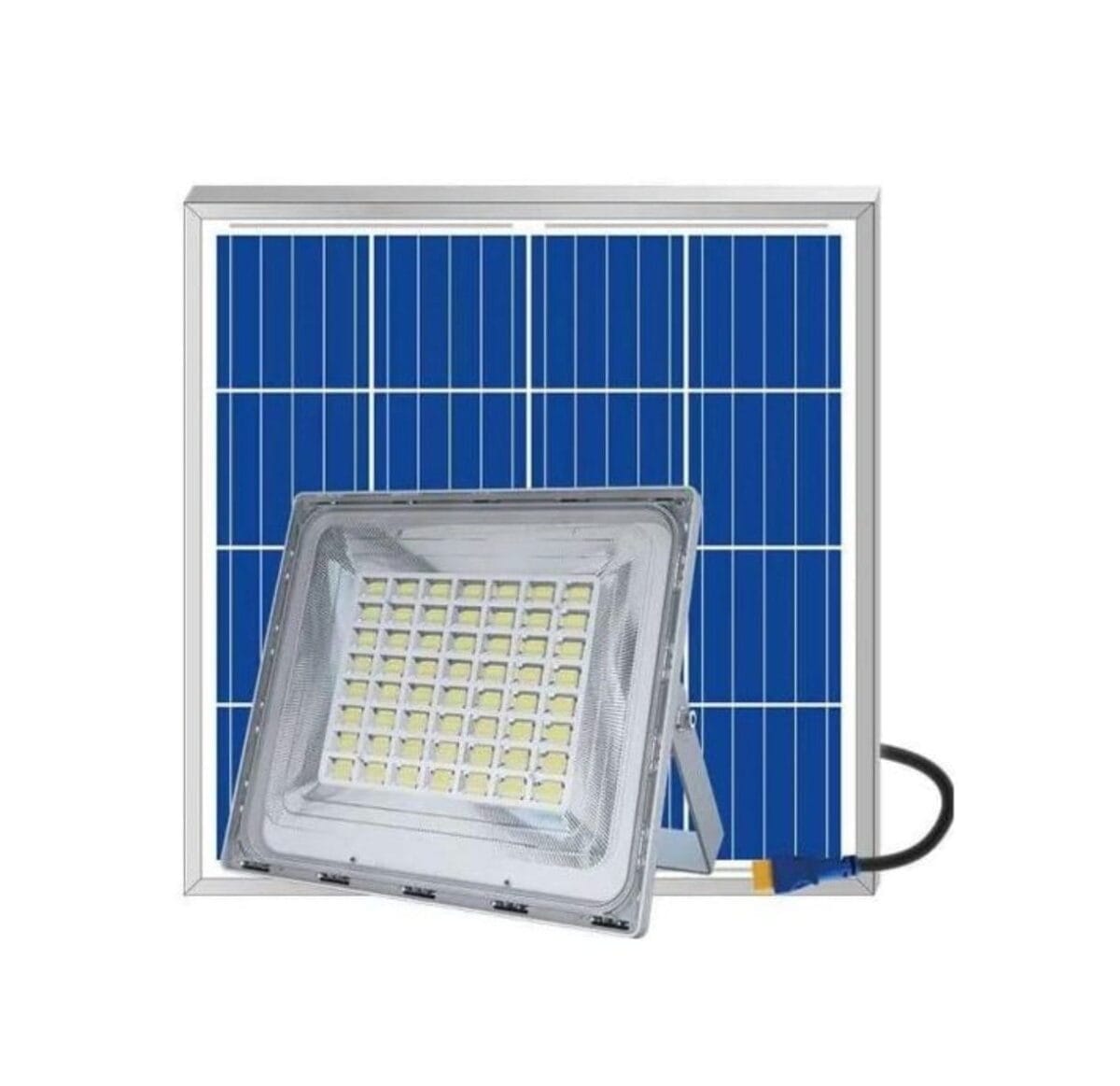 Projecteur Solaire 300W Blue Carbon – Haute Puissance | Éclairage Extérieur IP65 – Image 1