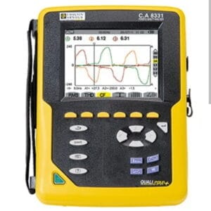 CHAUVIN ARNOUX CA 8331 – Analyseur de réseaux électriques QUALISTAR+