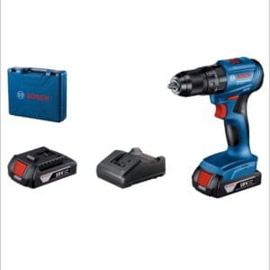 Perceuse-Visseuse Sans Fil BOSCH GSB 185-LI – 18V – Brushless (2 Batteries + Chargeur)