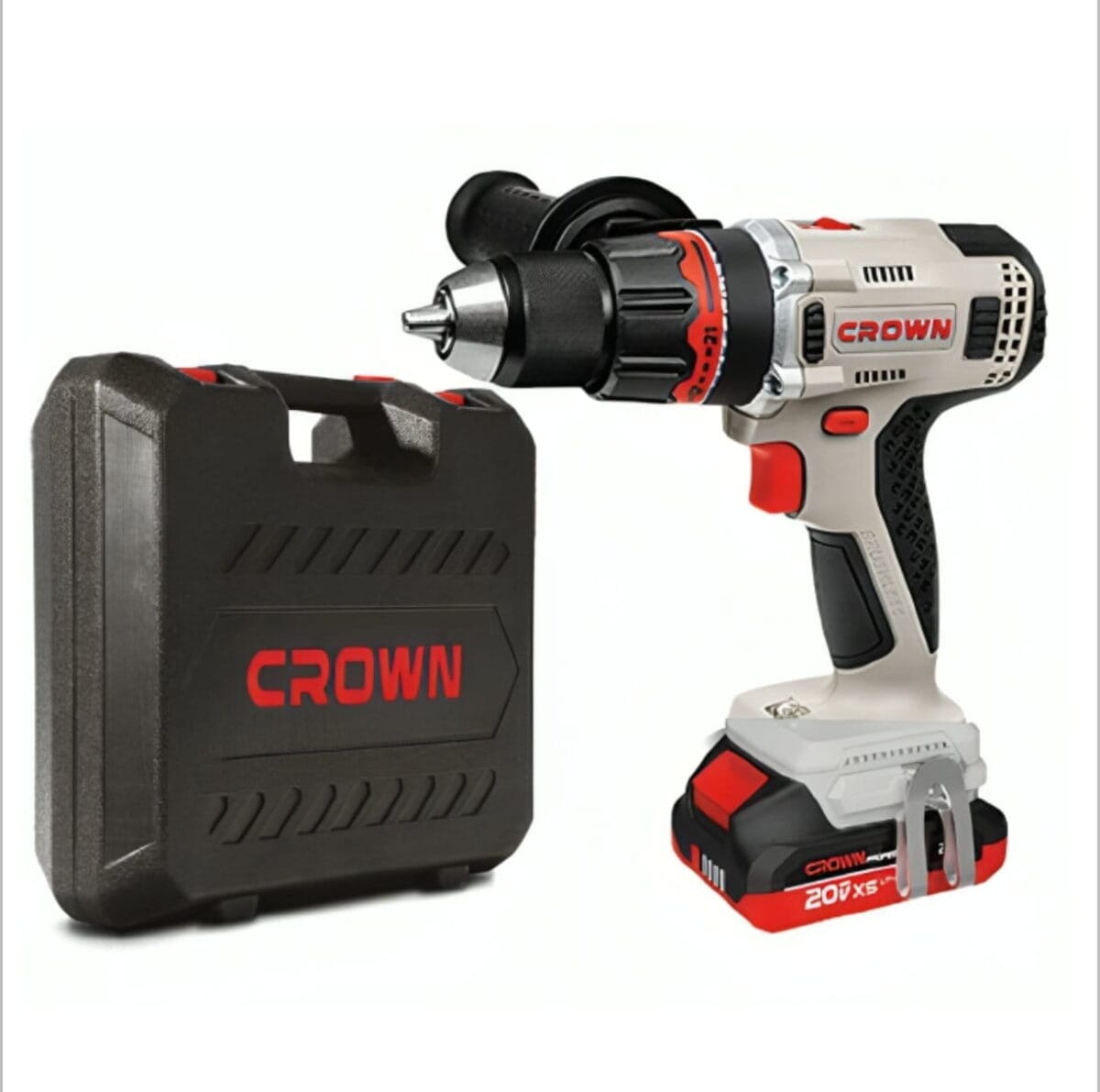 Visseuse à Percussion Sans Fil 2×20V CROWN – 13mm – 75 Nm – CT21093XMS-2BMC – Image 1