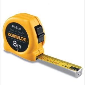Mètre Ruban Komelon KMC-74N – 8m x 25mm – Jaune