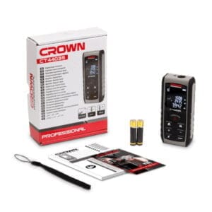 Télémètre Laser 100 m CROWN CT44035 – Anti-choc – Haute précision