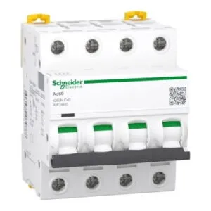 Disjoncteur Schneider Acti9 iC60N 4P 40 A courbe C