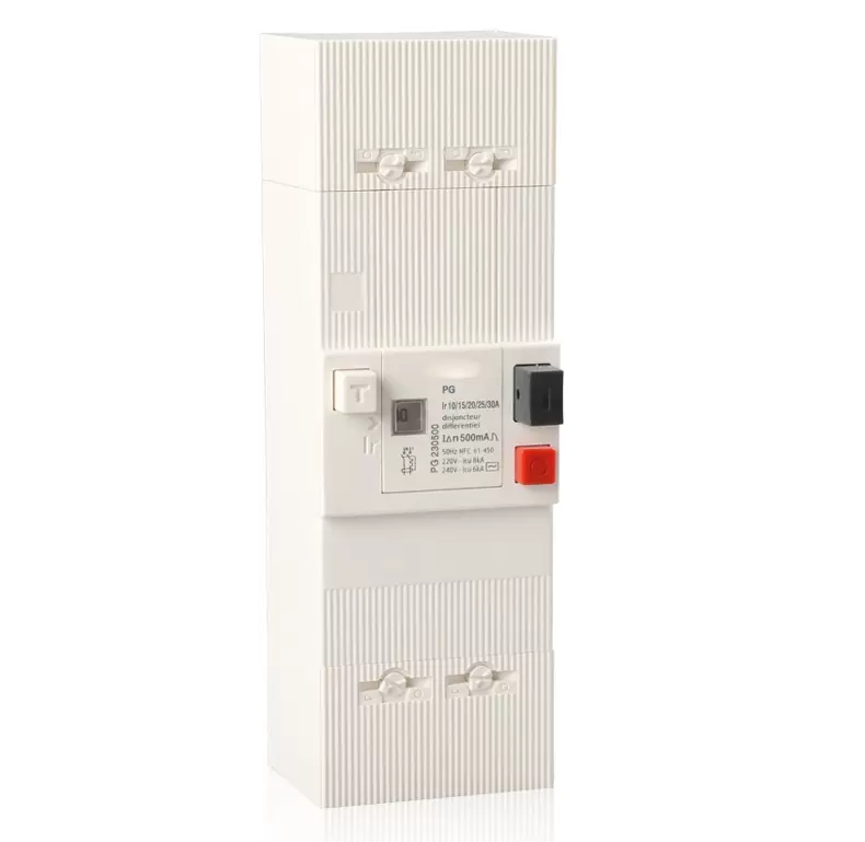 Disjoncteur différentiel bipolaire Gardy 500 mA 2×5/15 A
