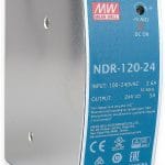 Mean Well DR-120-24 – Alimentation 24VDC 5A – Rail DIN – Entrée 240VAC