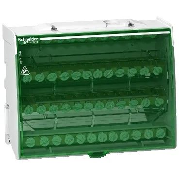 Répartiteur Tétrapolaire 125A – 4×12 Trous – LGY412548 – Image 1