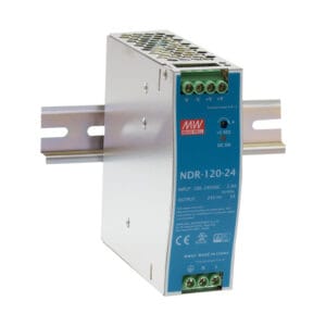 Alimentation Mean Well DR-120-24 24 VDC 5 A rail DIN