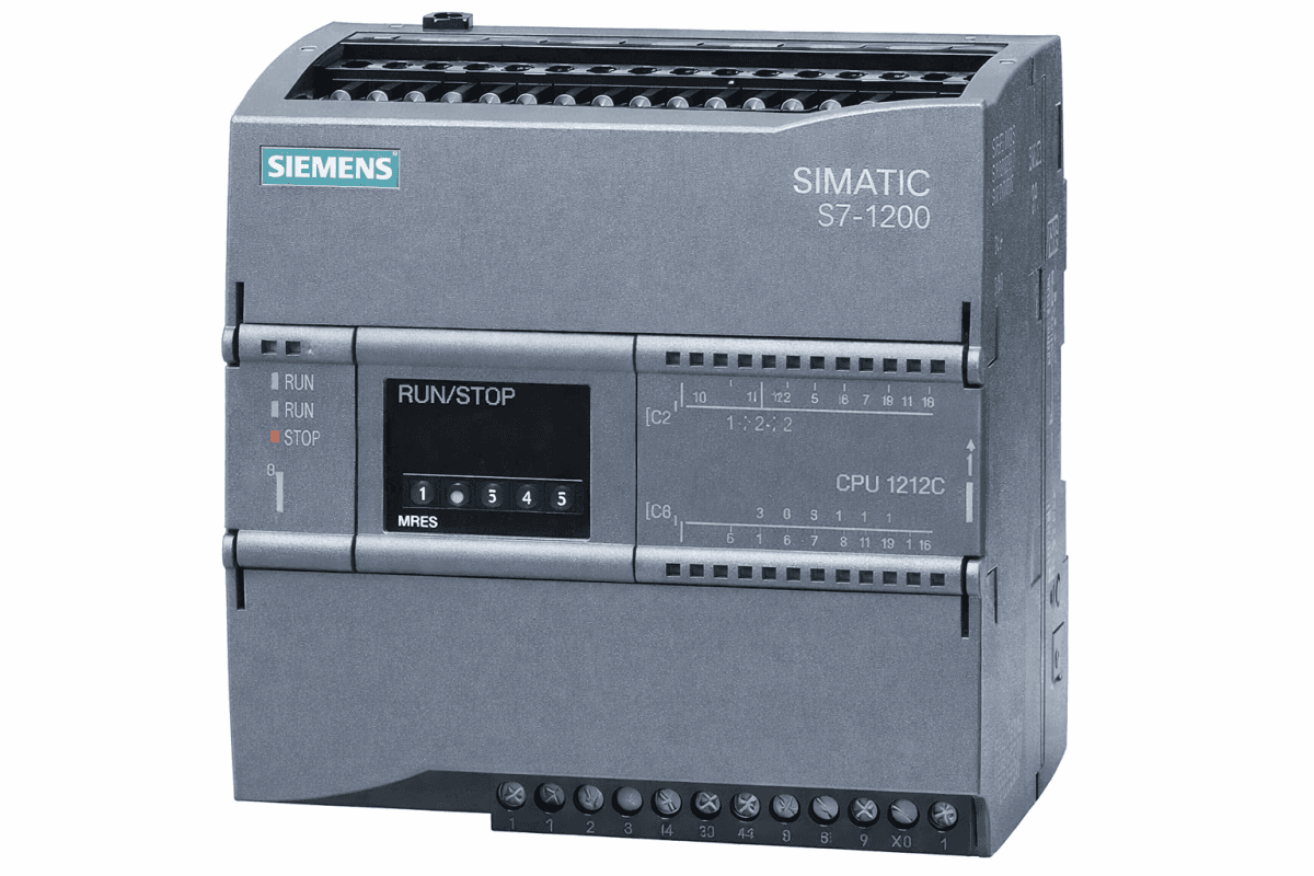 Siemens SIMATIC S7-1200 – CPU 1212C AC/DC/Relay – Réf : 6ES7212-1BE40-0XB0 – Image 1