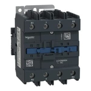 Schneider Electric TeSys LC1D – Contacteur 4P 125A – Bobine 230V AC – Référence LC1D80004P7