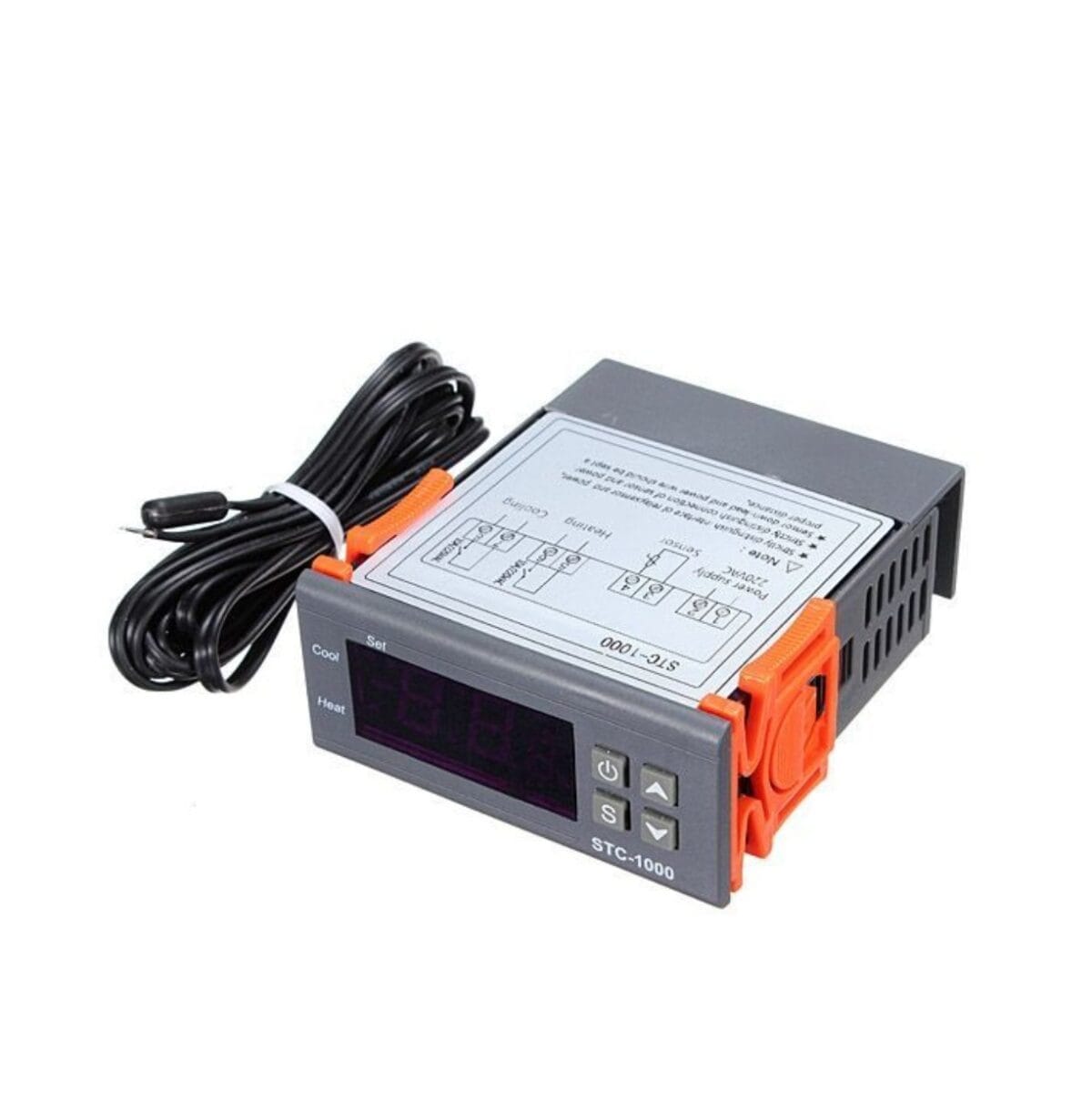 STC-1000 – Thermostat numérique régulateur de température avec sonde NTC – Image 1