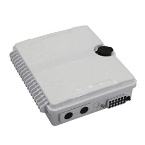 Boîtier fibre optique étanche 6 ports SC multimode OM2 équipé