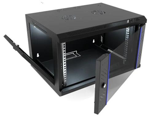 Coffret informatique 9U pour équipements réseau