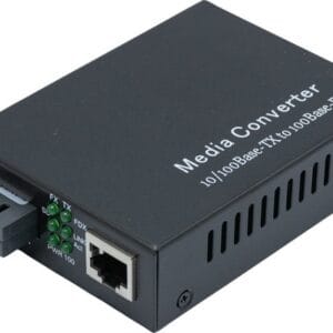 Convertisseur fibre optique multimode SC vers RJ45 Gigabit 10/100/1000