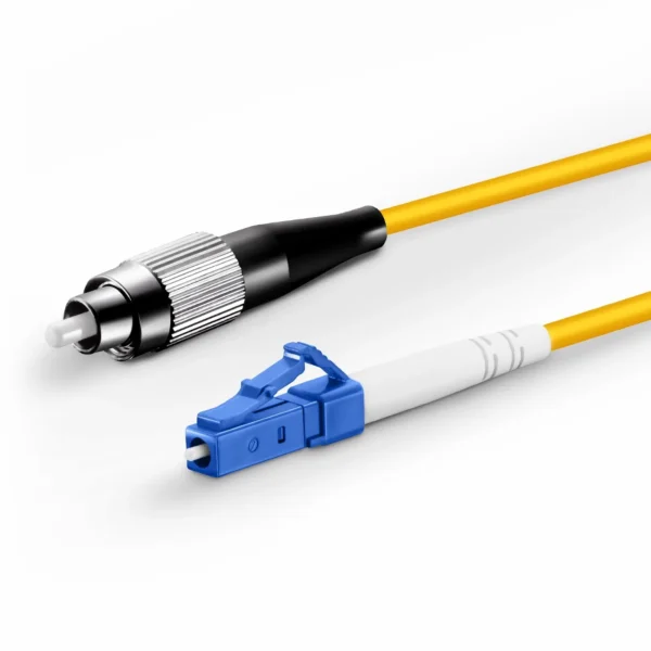 Jarretière fibre optique FC LC monomode 20 mètres