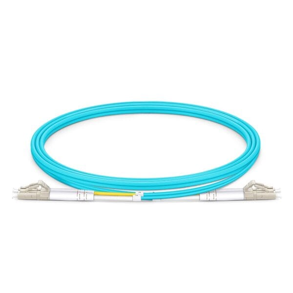 Jarretière fibre optique LC LC multimode OM3 duplex 2 m