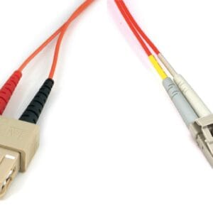 Jarretière fibre optique LC SC multimode OM1 OM2 1 m