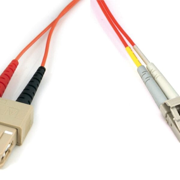 Jarretière fibre optique LC SC multimode OM1 OM2 1 m