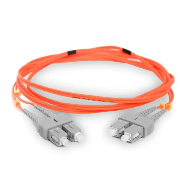 Jarretière fibre optique SC multimode OM2 50/125 µm 1 mètre