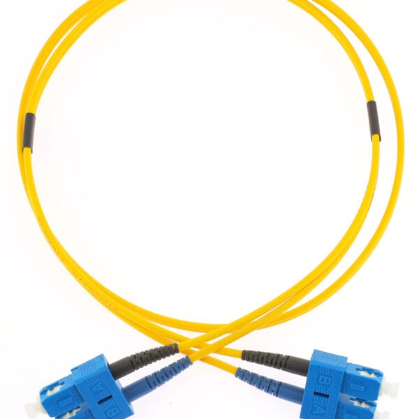 Jarretière fibre optique SC SC monomode duplex 0,5 m