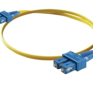 Jarretière fibre optique SC SC monomode OS2 duplex 2 mètres