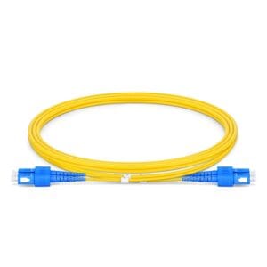 Jarretière fibre optique SC SC monomode OS2 duplex 4 mètres