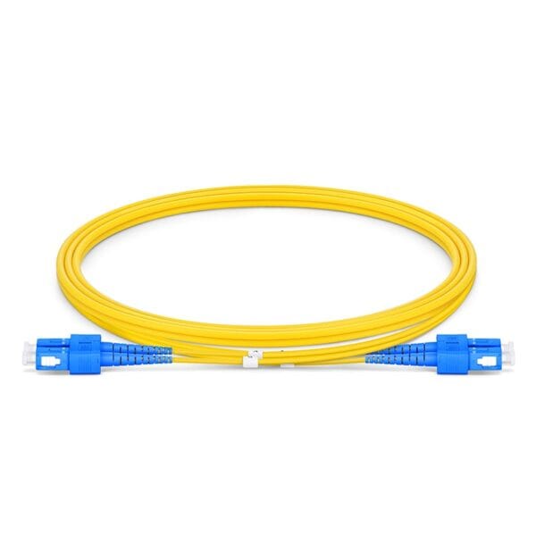 Jarretière fibre optique SC SC monomode OS2 duplex 4 mètres