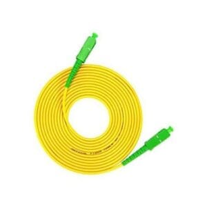 Jarretière fibre optique SC SC monomode simplex armée 200 m