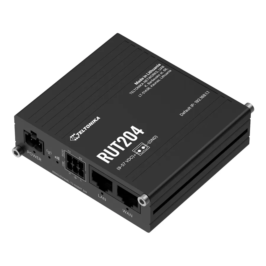 Routeur industriel 4G LTE Cat 4 CAN Bus Teltonika RUT204