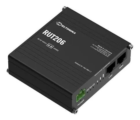 Routeur industriel 4G LTE Cat 4 Teltonika RUT206 RS232 RS485
