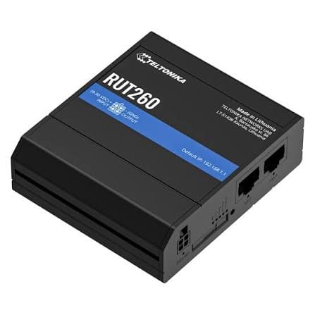 Routeur industriel 4G LTE Cat 6 Teltonika RUT260