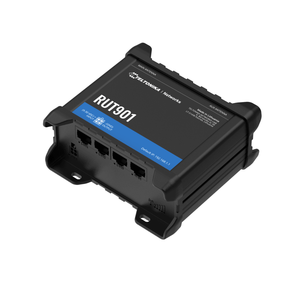 Routeur industriel 4G Teltonika RUT906 GNSS RS232 RS485