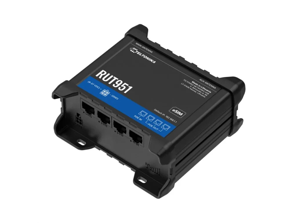 Routeur industriel 4G LTE Teltonika RUT951 Dual SIM Wi-Fi
