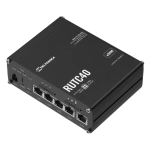 Routeur industriel 4G LTE Cat 4 Telit Global Wi-Fi 6 Teltonika RUTC40