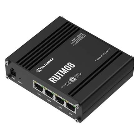 Routeur industriel Gigabit Ethernet 4 ports Teltonika RUTM08