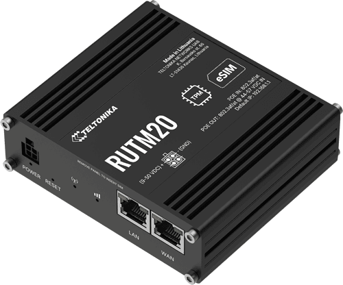 Routeur industriel 5G Telit Global Teltonika RUTM20