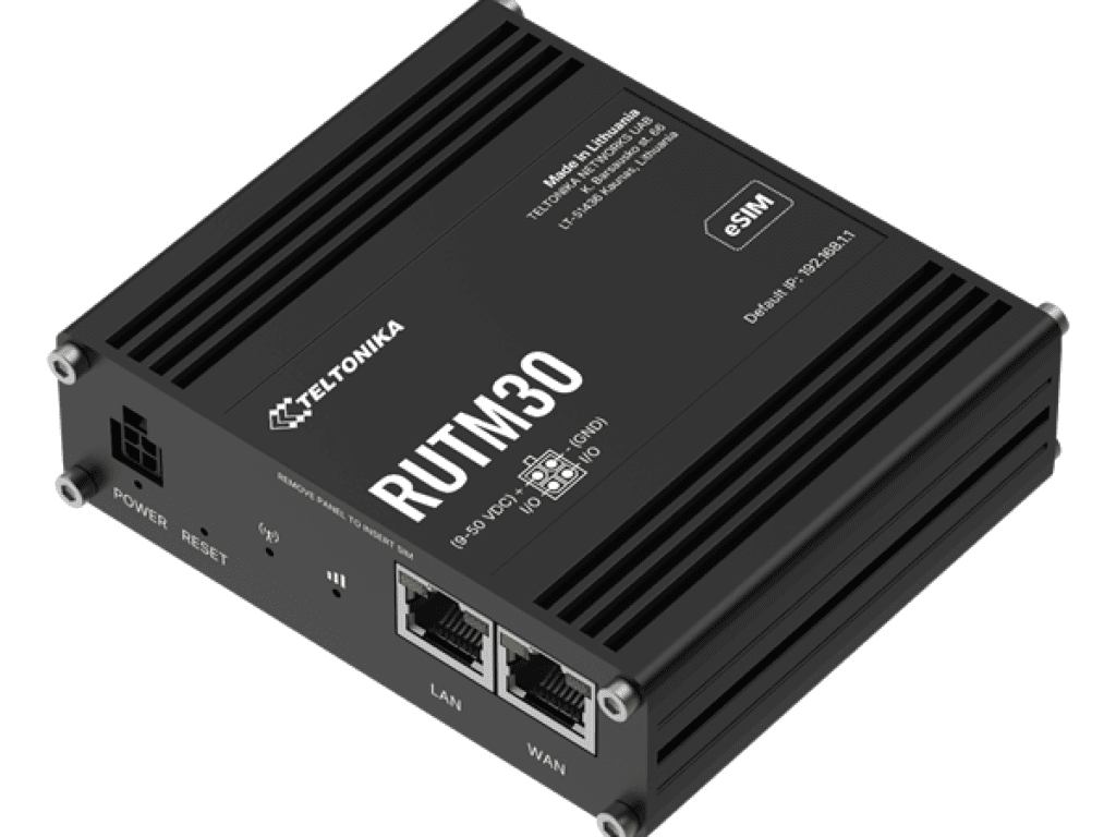 Routeur industriel 5G Dual SIM eSIM Teltonika RUTM30