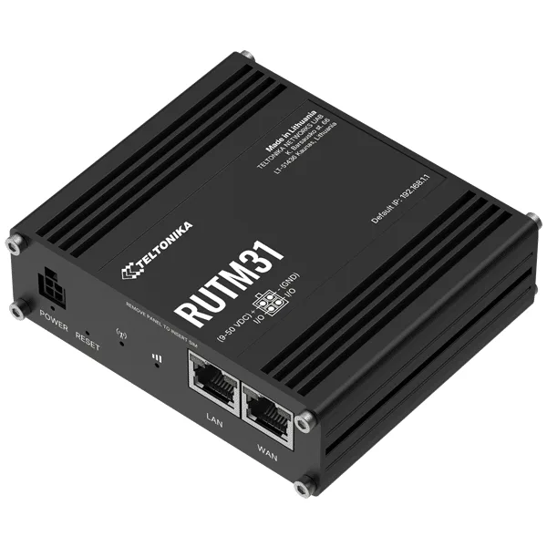 Routeur industriel 5G Dual SIM Teltonika RUTM31