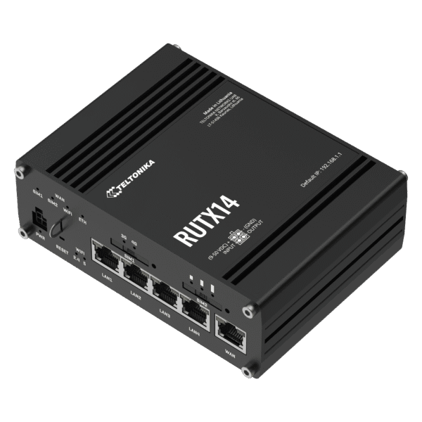 Routeur industriel 4G LTE Cat 12 Dual SIM Teltonika RUTX14