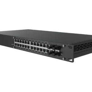 Switch manageable PoE+ 24 ports Gigabit 4 SFP Teltonika SWM282