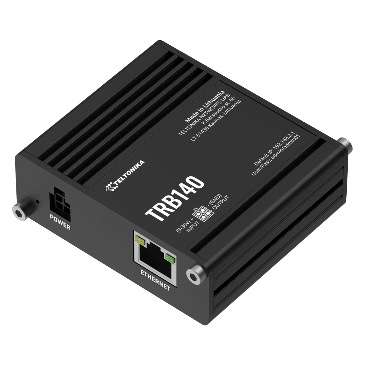 Passerelle industrielle 4G LTE Gigabit Ethernet Teltonika TRB140