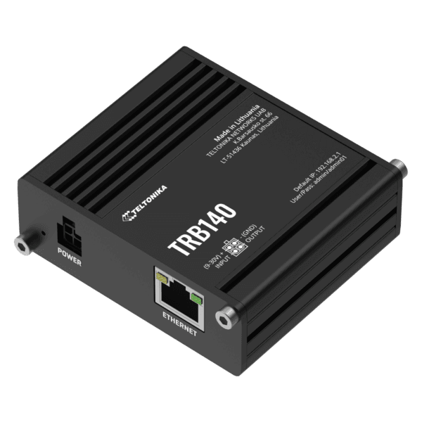 Passerelle industrielle 4G LTE Gigabit Ethernet Teltonika TRB140