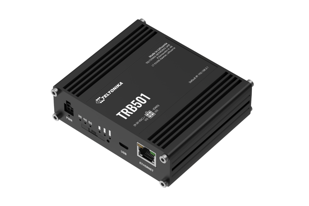 Passerelle industrielle 5G Ethernet 2.5 GbE Teltonika TRB501