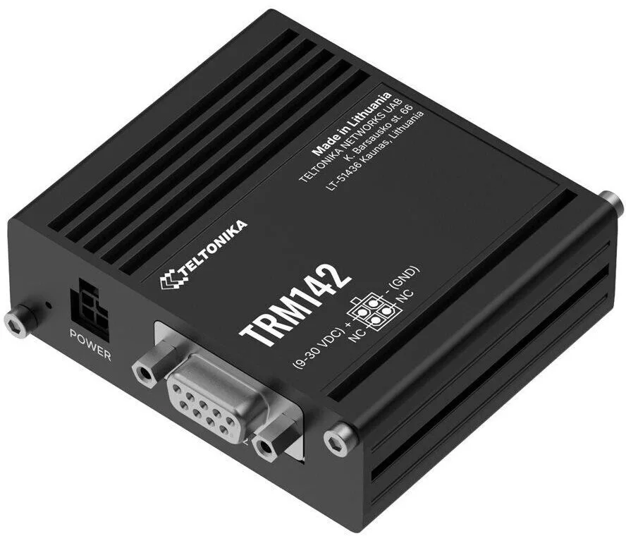 Modem industriel 4G LTE Cat 4 RS232 Teltonika TRM142