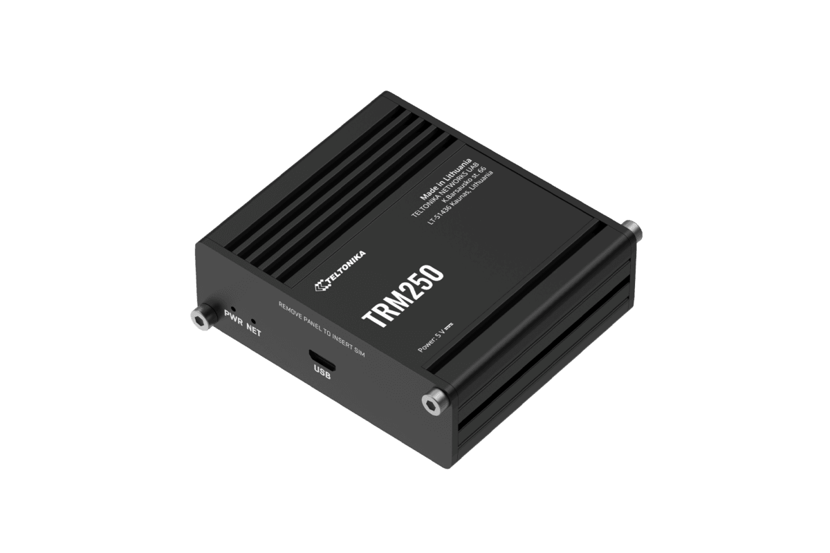 Teltonika TRM250 – Modem industriel LTE-M NB-IoT Modem industriel LTE-M NB-IoT Teltonika TRM250
