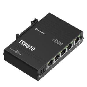 Switch Ethernet industriel 5 ports Fast Ethernet Teltonika TSW010